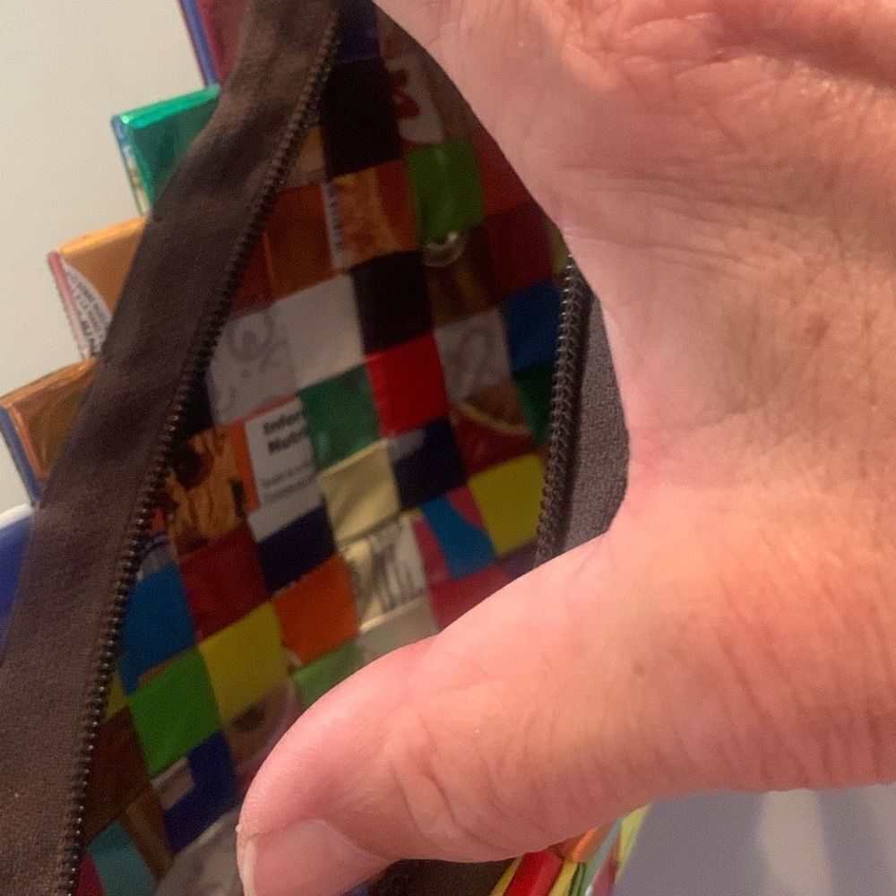 Retro  Candy Wrapper  Purse - Picture 4 of 4